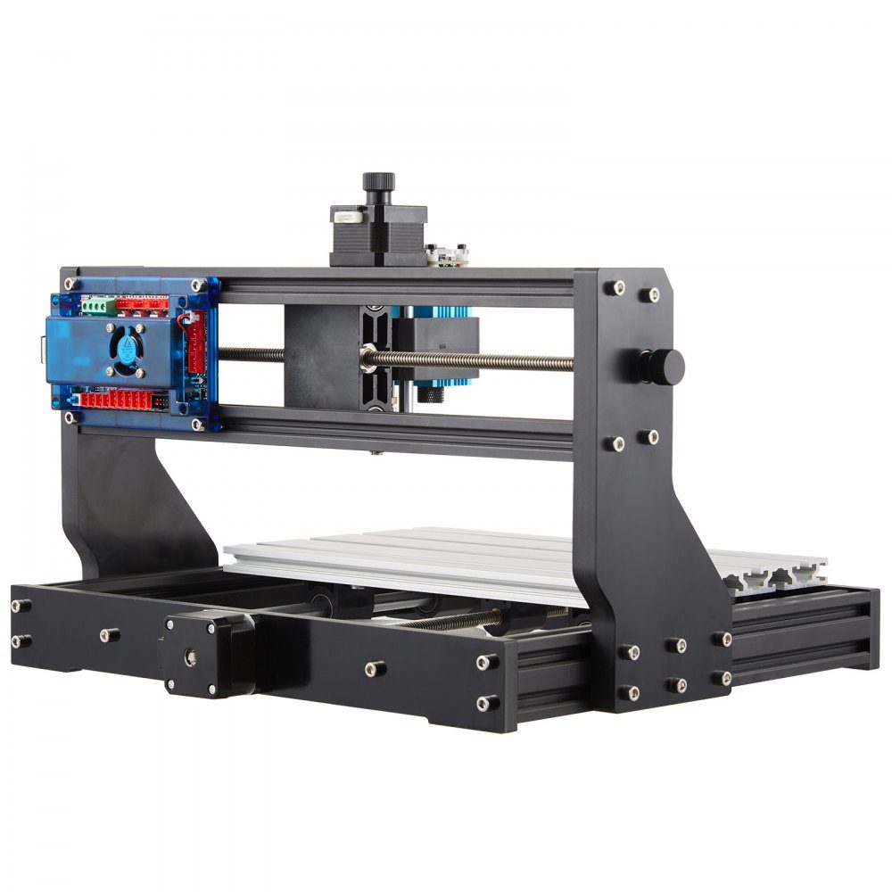 2500mW CNC 3018 DIY Machine de gravure Pro 300x180x45mm Machine de gravure 3 axes Mini graveur avec carte de commande GRBL et contrôleur hors ligne