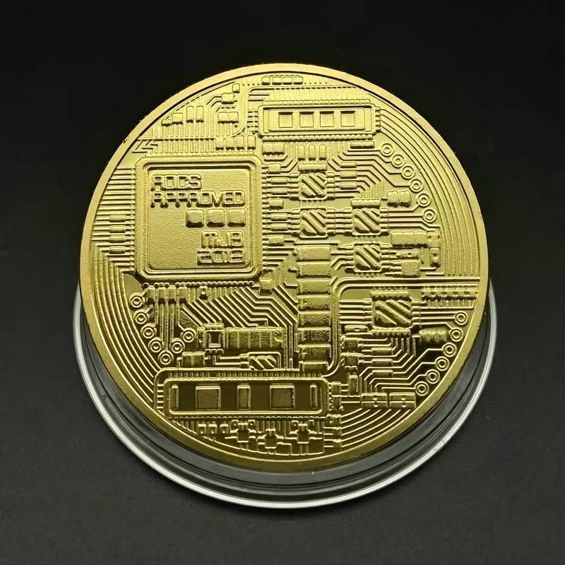 Monnaie virtuelle Bitcoin, médaille Bitcoin, pièces commémoratives du commerce extérieur, pièces en métal, artisanat, cadeaux d'affaires