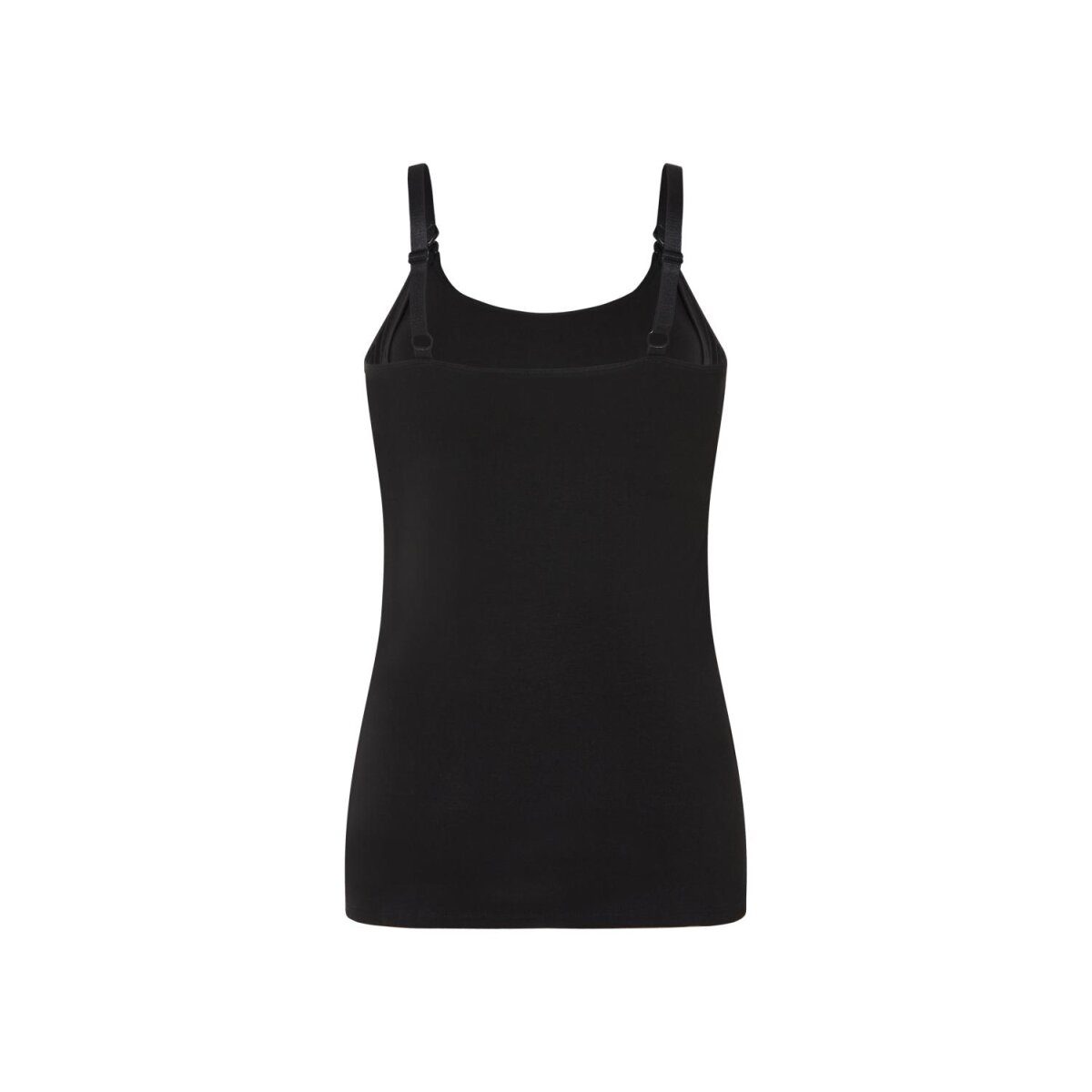 esmara® Damen Still-Tops, 2 Stück, L (44/46), schwarz/weiß