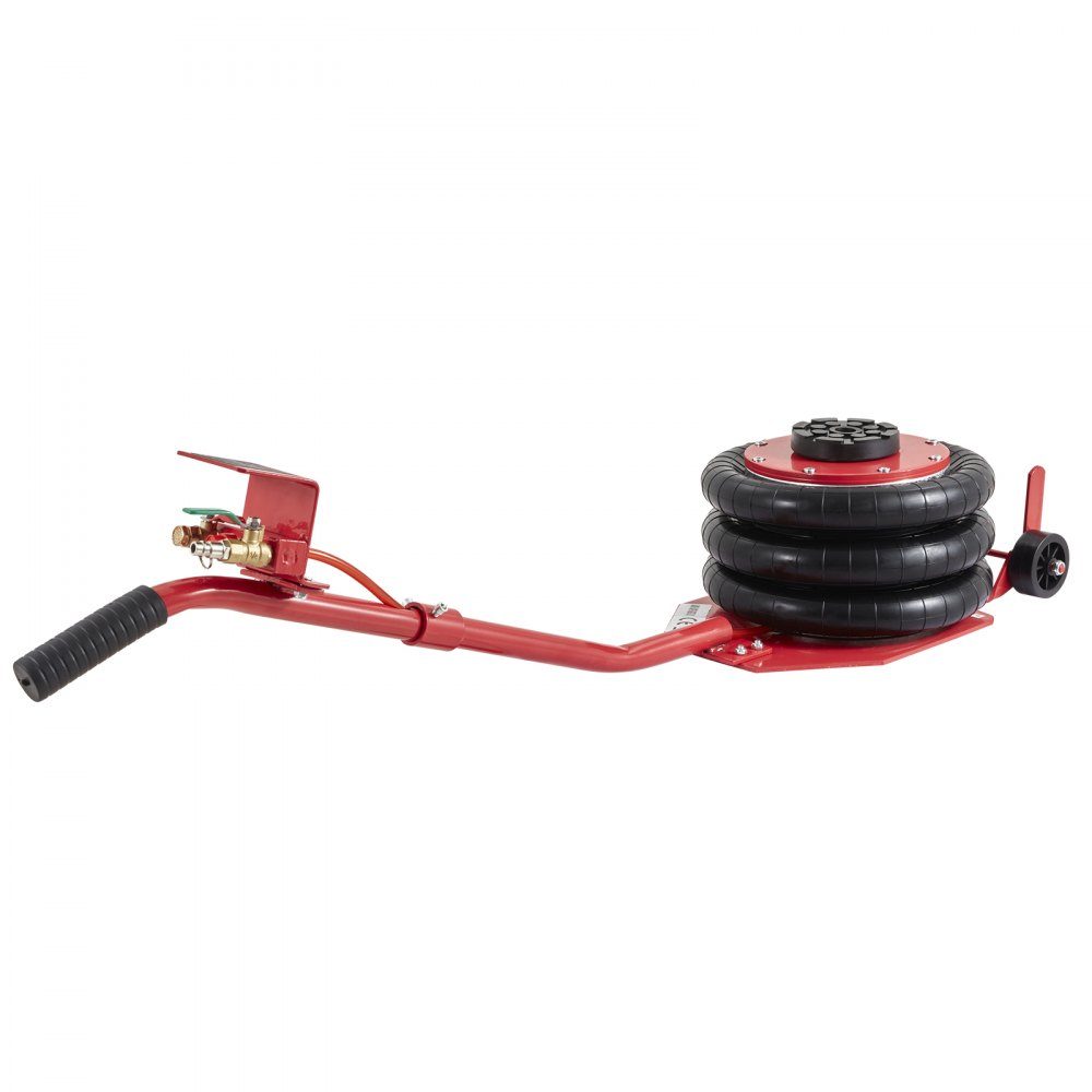Pneumatyczny podnośnik samochodowy Triple Bag Air Jack 3 t, Triple Bag Air Jack 140-450 mm wysokość podnoszenia Bag Air Jack, 5 minut podnoszenia Podnośnik Air Jack oszczędzający pracę w przypadku SUV-ów, ciężarówek, samochodów itp.