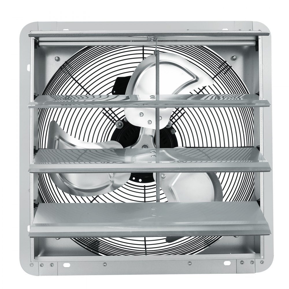 Exhaust Fan 406mm 1400RPM 1506CFM Aluminum Wall Fan with AC Motor Ventilation and Cooling for Greenhouse Garage Shed Shop – Part No. HT-22746