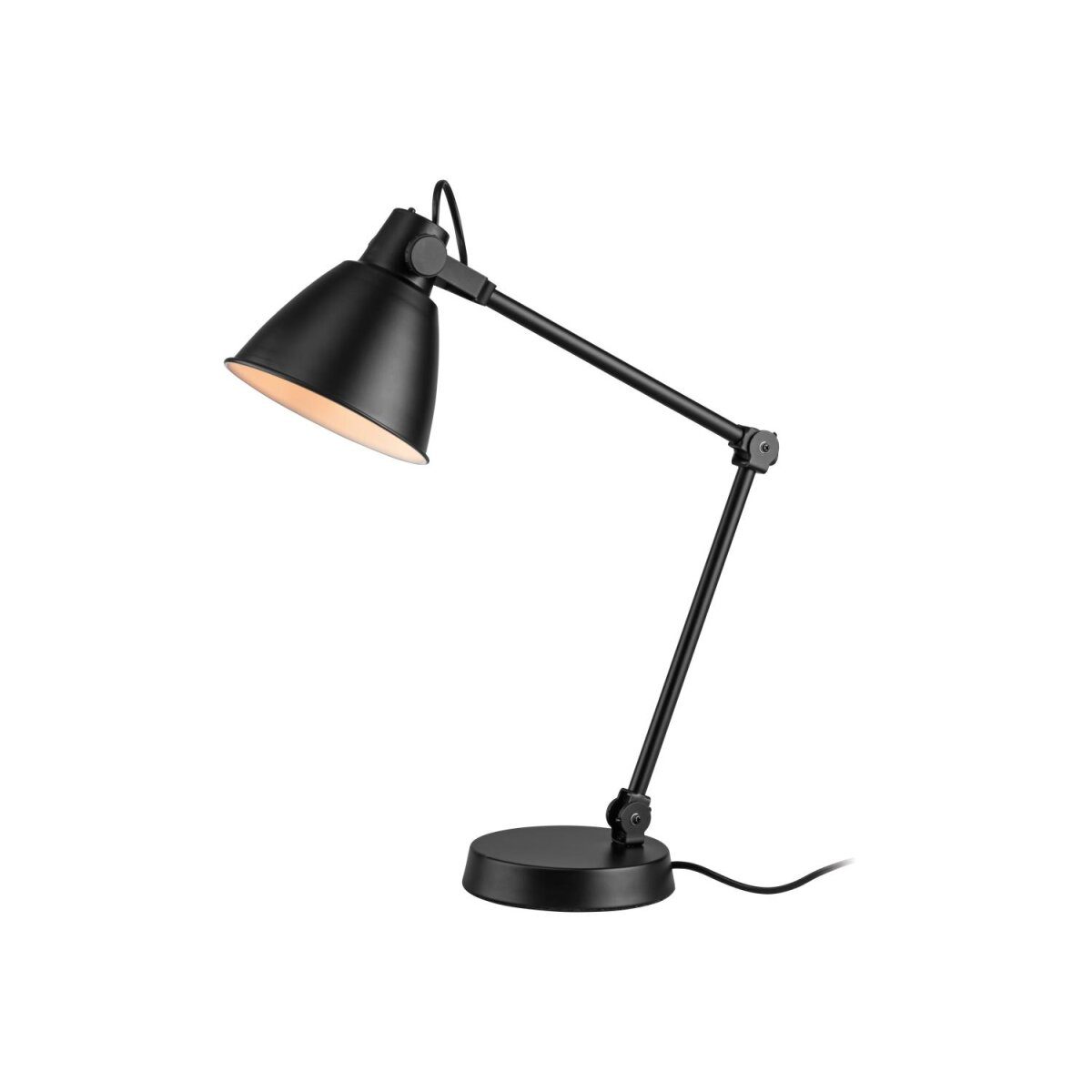 LIVARNO home LED table lamp, with tilting spring joint arm