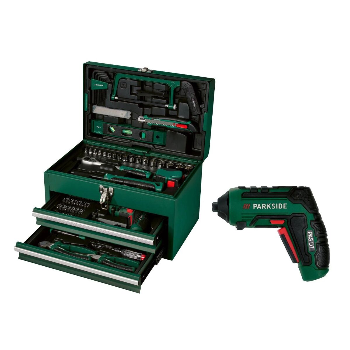 Mallette à outils PARKSIDE® avec visseuse sans fil »PWBM A1« Mallette à outils PARKSIDE® avec visseuse sans fil »PWBM A1«