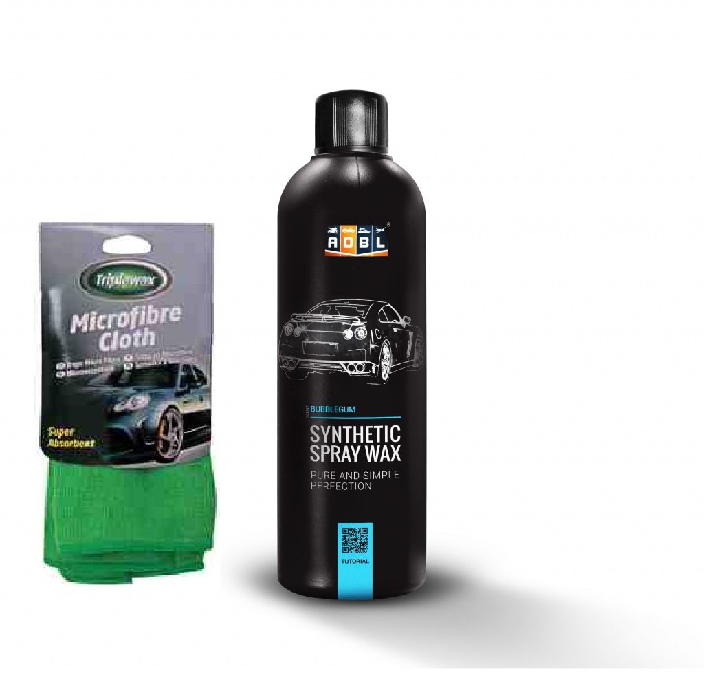 ADBL Synthetische Spray Wax 1l + Microvezel