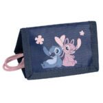 Portfel granatowy Stitch i Angel