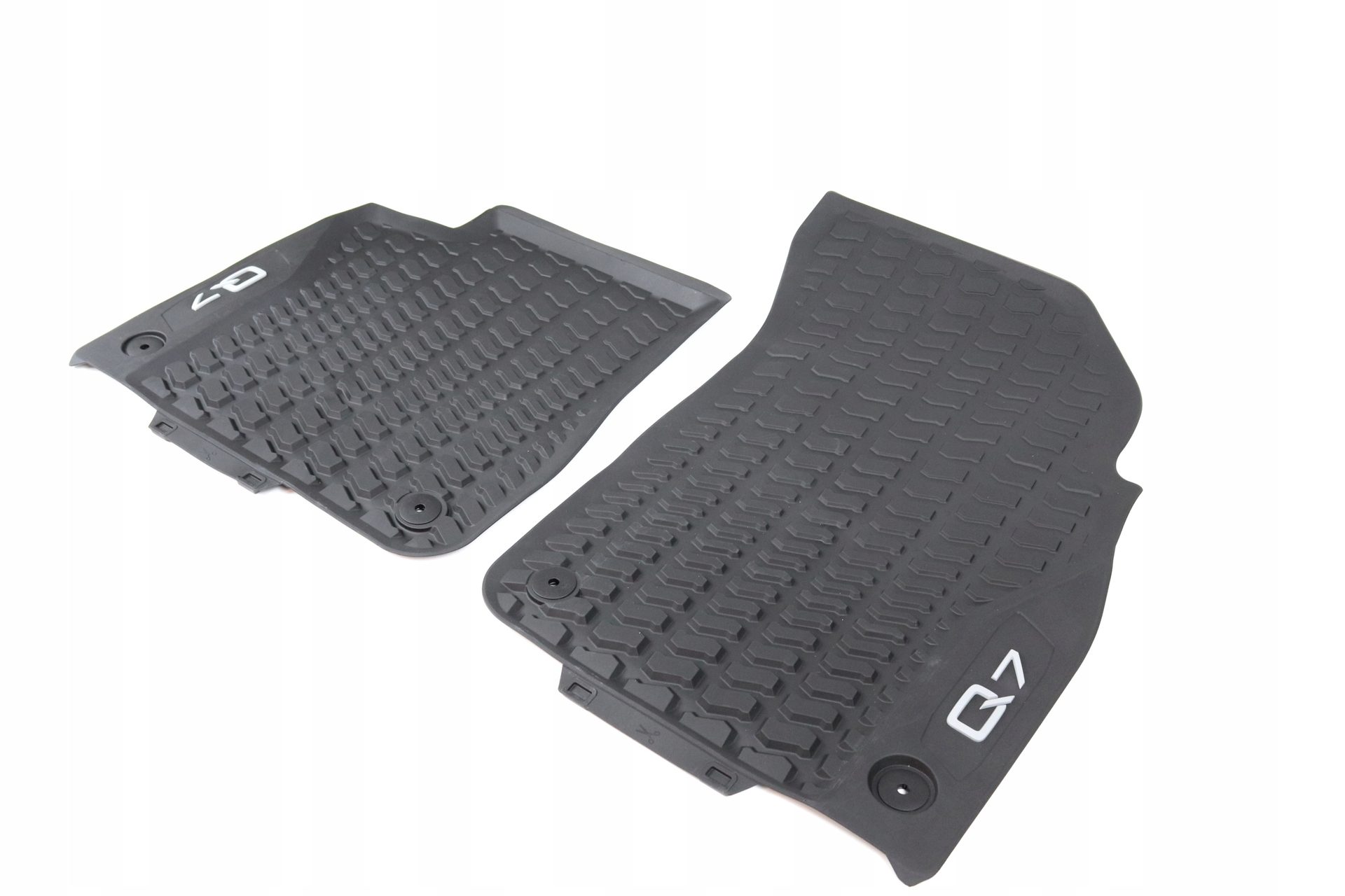 Original AUDI Q7 floor mats rubber mats front and rear 4M1061221C041
