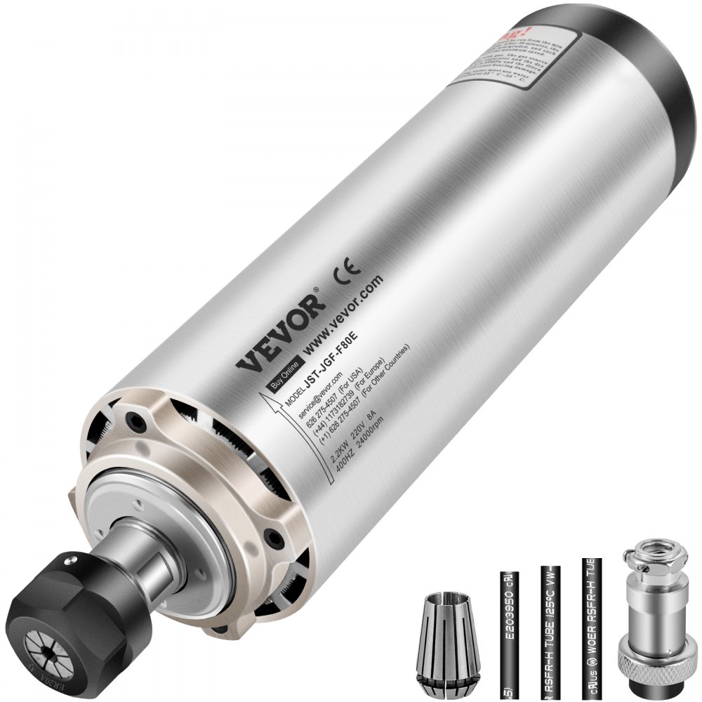 2.2KW 2220V Air Cooled Spindle Motor ER20 CNC Air Cooling Spindle Motor for CNC Engraving Machine