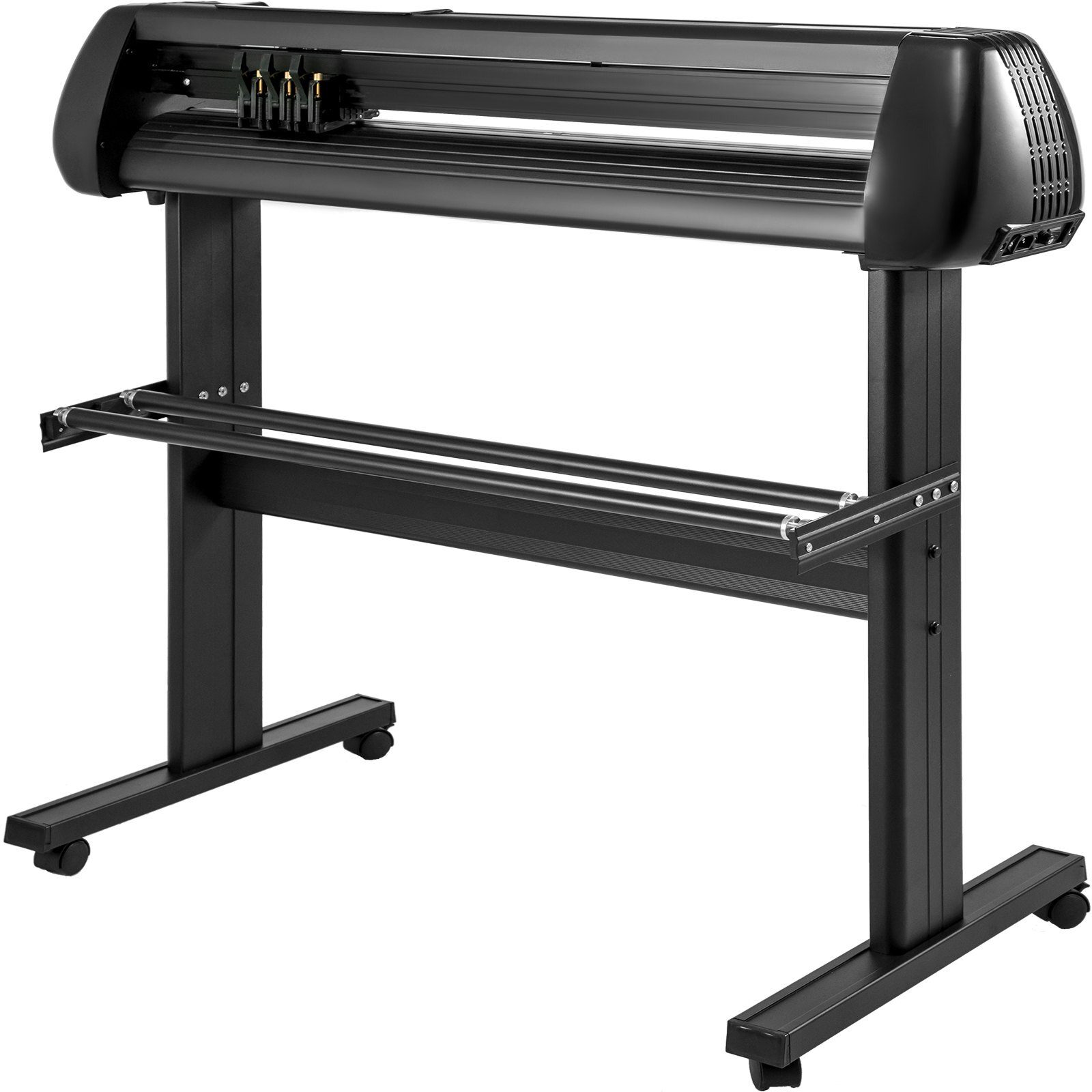 Cutting plotter, plotter machine max. 720 mm paper feed, vinyl, foil plotter vinyl cutting accuracy 0.01 mm, hobby plotter, 3 blades Incl.
