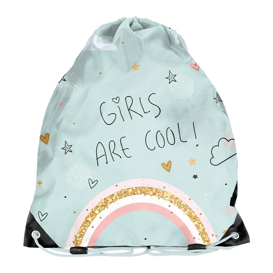 Rainbow shoe bag