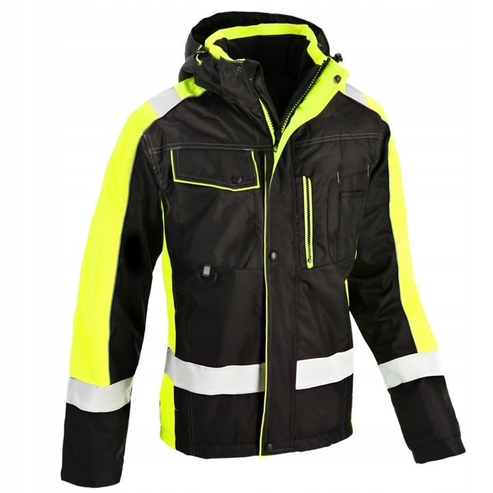 Veste de travail d’hiver – Imperméable, Réfléchissante et Ocieplana