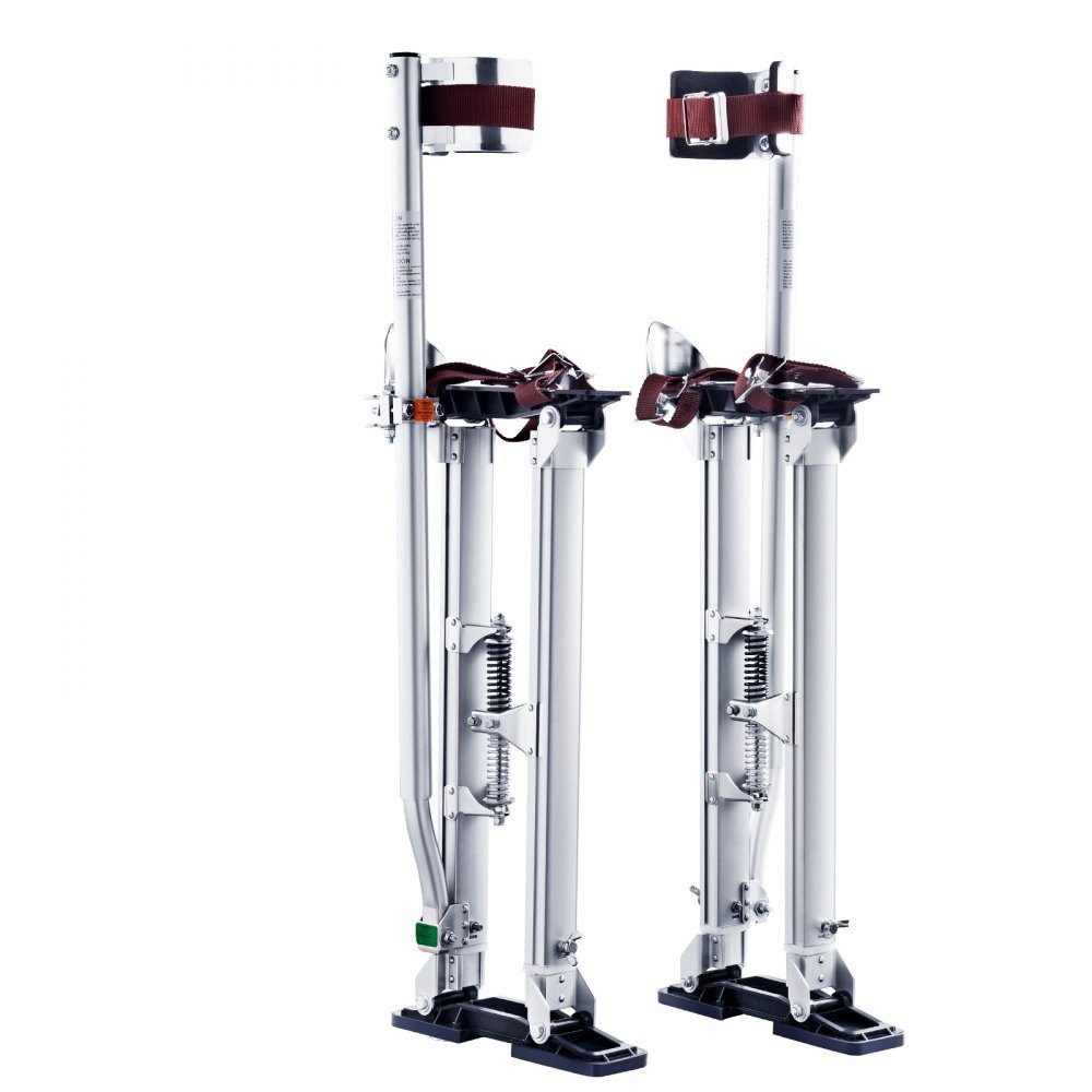 Arbeitsstelzen Trockenbau 61-101,6 cm höhenverstellbar Aluminiumstelzen Deckenkonstruktion 103 kg Tragkraft Malerstelzen 27-29 cm Fußgröße für Malerarbeiten Heimdekoration Baumschnitt Elektroarbeiten