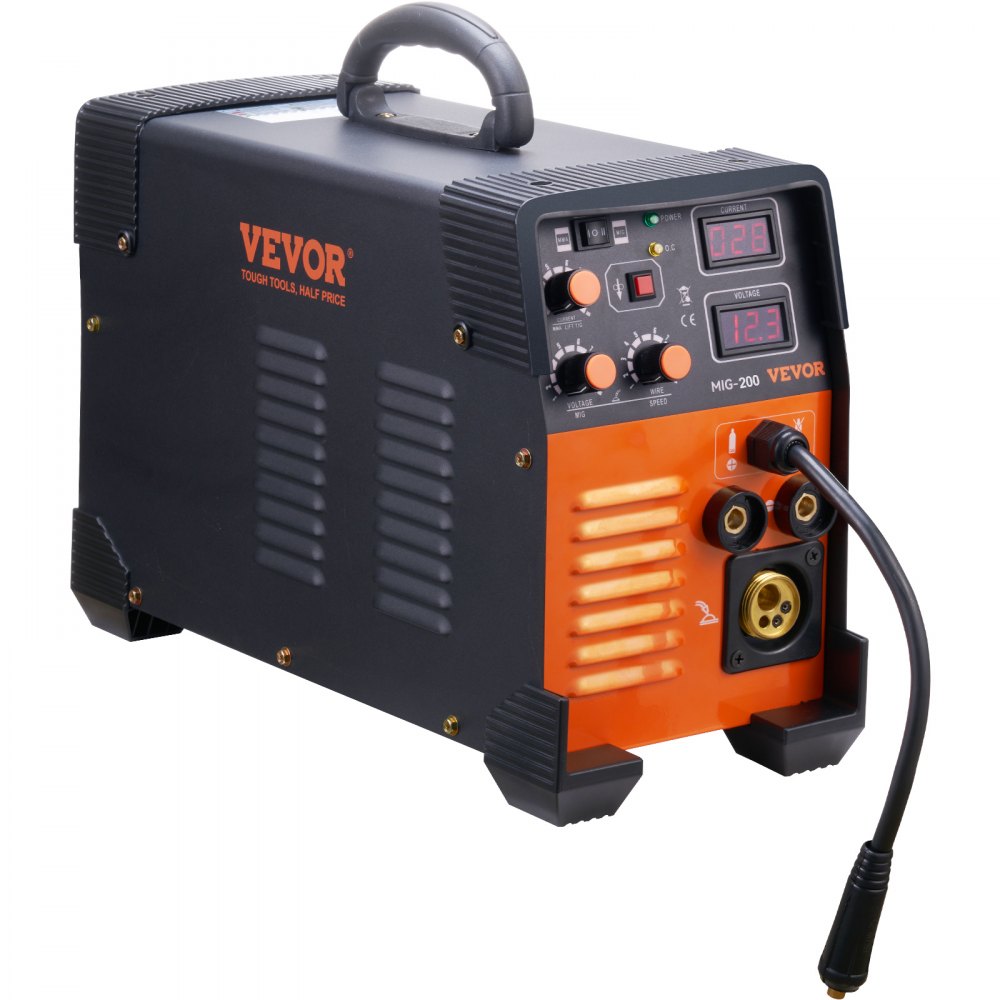 Poste à souder MIG/MMA/LIFT TIG 3 en 1 Soudage au fil fourré 30-200 A (0,8 mm et 1 mm) Technologie IGBT Vitesse du fil 2,2-12 m/min 200 A à Poste à souder MIG/MMA/LIFT TIG 3 en 1 Soudage au fil fourré 30-200 A (0,8 mm et 1 mm) Technologie IGBT Vitesse du fil 2,2-12 m/min 200 A à