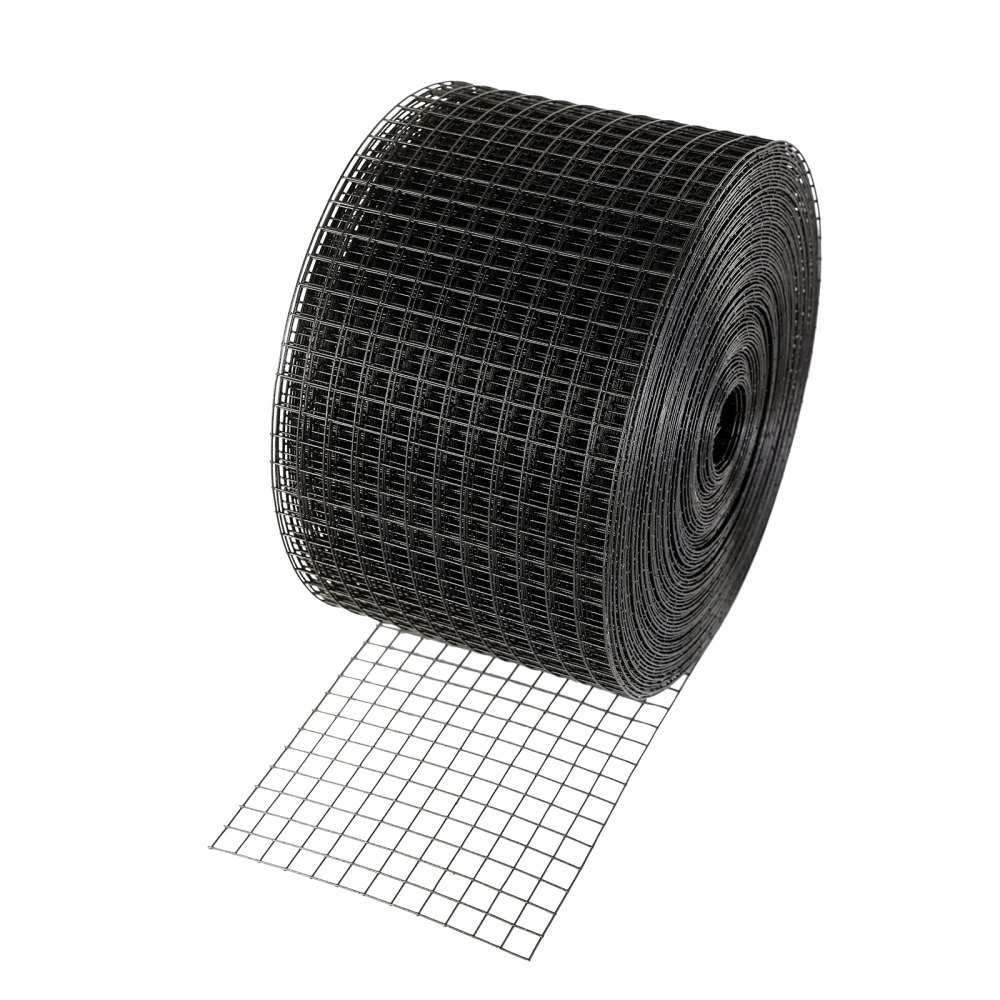 Solar Panel Bird Guard 60' x 100' Pigeon Repellent Solar Panel Screen with 100 Aluminum Alloy Fasteners Solar Panel Guard with Rustproof PVC Coating 1/2" Square Grid