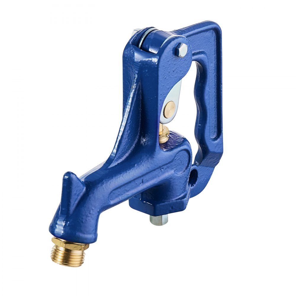 Outdoor Faucet Frost Proof Garden Hydrant Complete Head Assembly with G 1" Pipe Thread and G 3/4" Hose Connector for Yard/Garden Irrigation (Pipe Not Included)