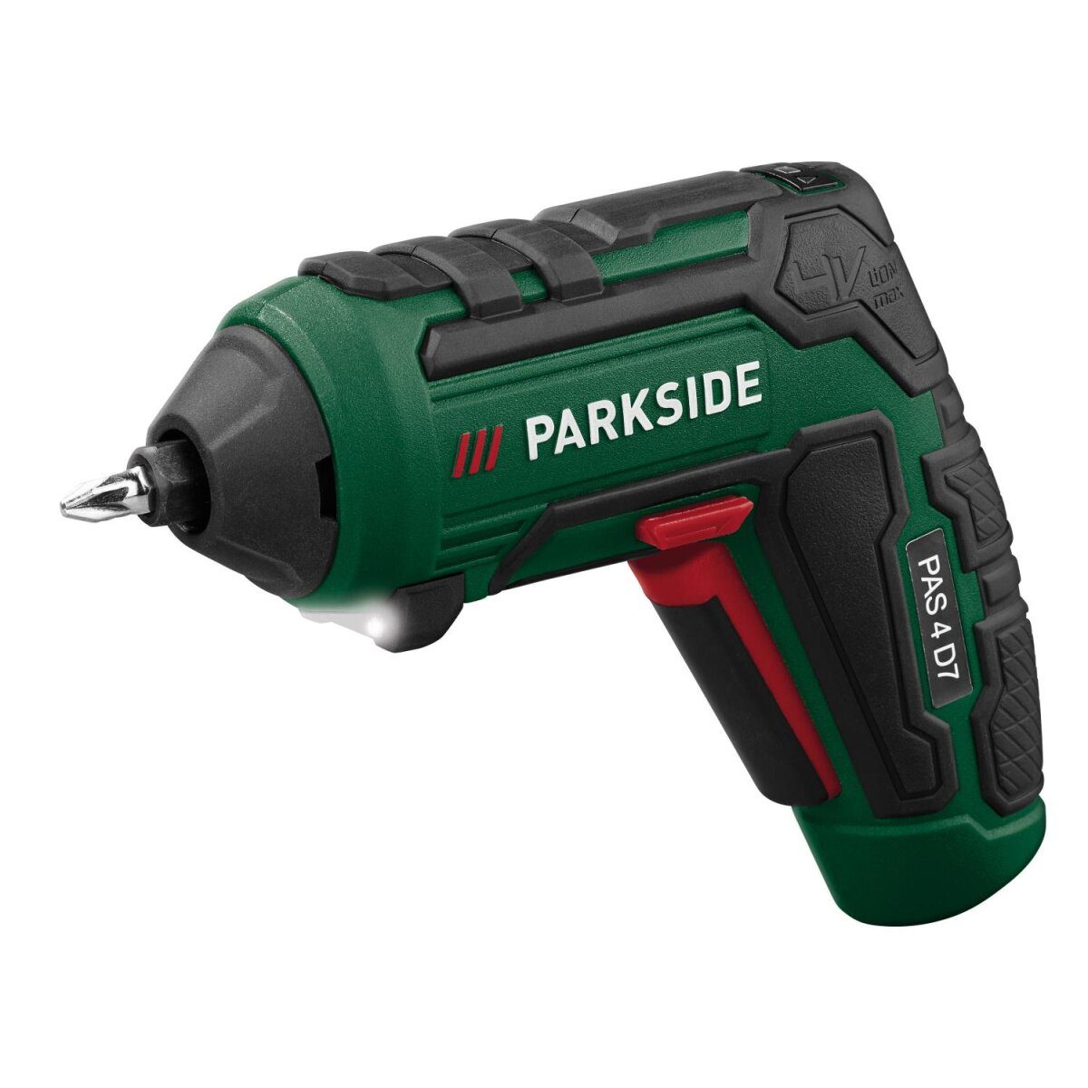 PARKSIDE® 4 V cordless screwdriver set PAS 4 D7, with BBQ accessories
