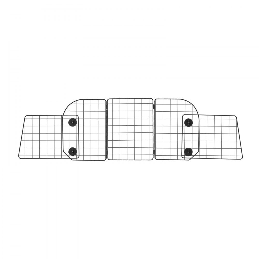 Dog Car Barrier Adjustable Divider Dog Gate (928x423mm) Car Back Seat Guard Wire Mesh Pet Barrier Universal Fit Car Barrier for SUVs Trucks