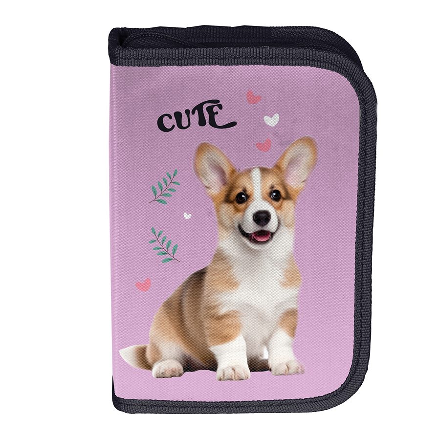Süßes Corgi Federmäppchen ohne Zubehör