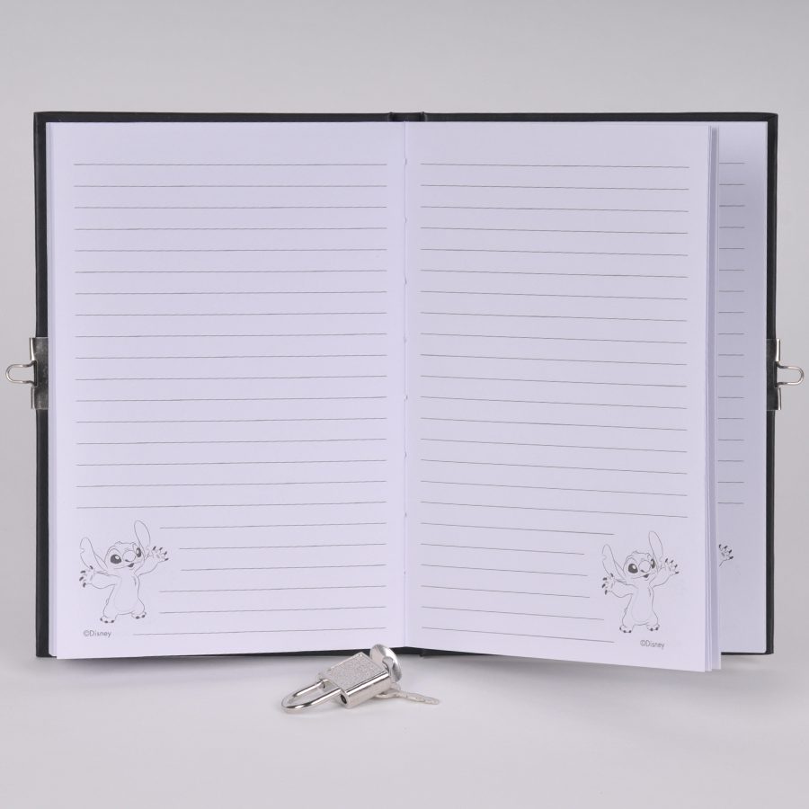 Sky blue stitch journal