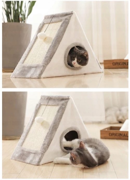 Playhouse chats lit animal lit pour chat lieu de couchage 50x25
