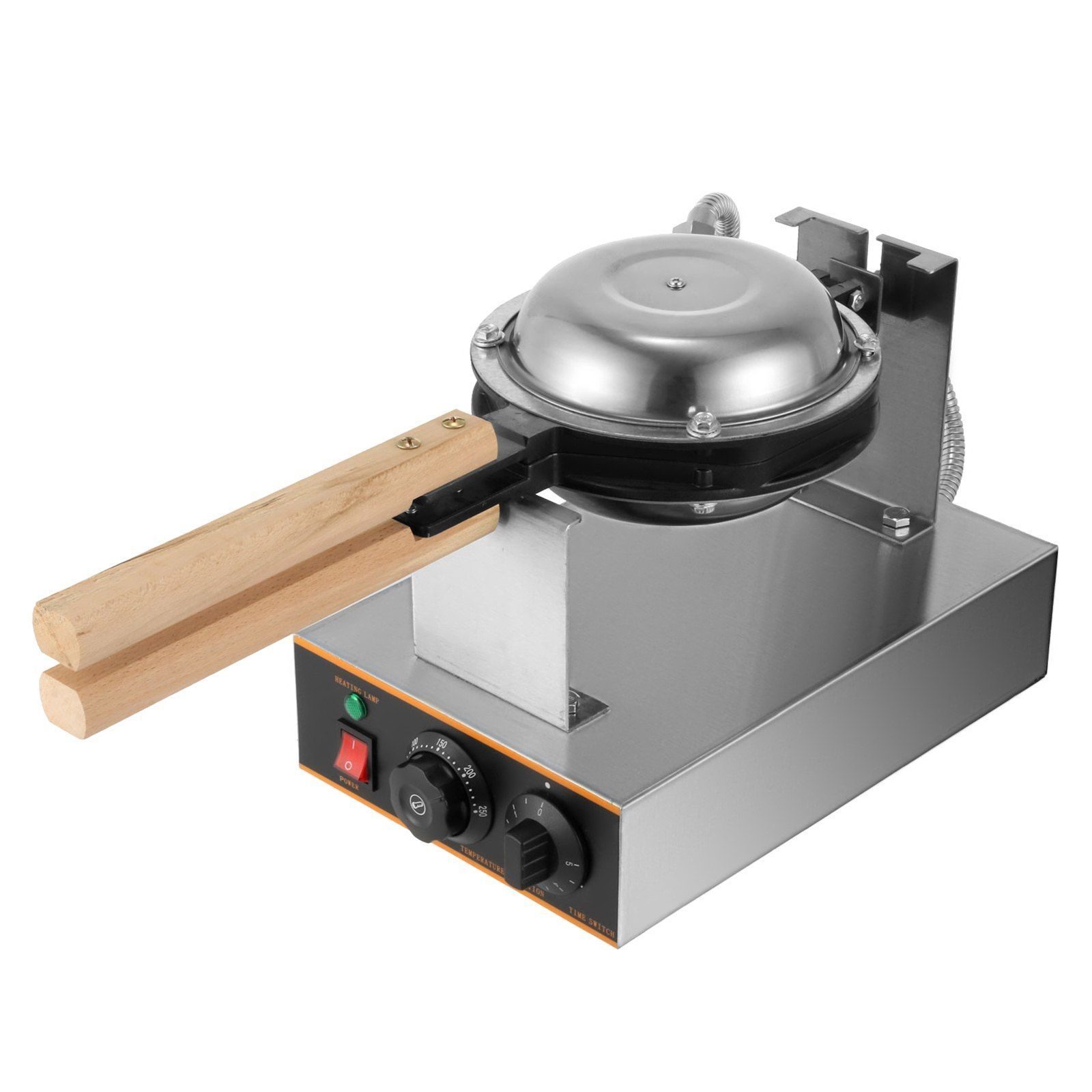 Restaurant Snack Waffle Machine 1400W Waffle Machine Waffle Iron 6kg Stainless Steel