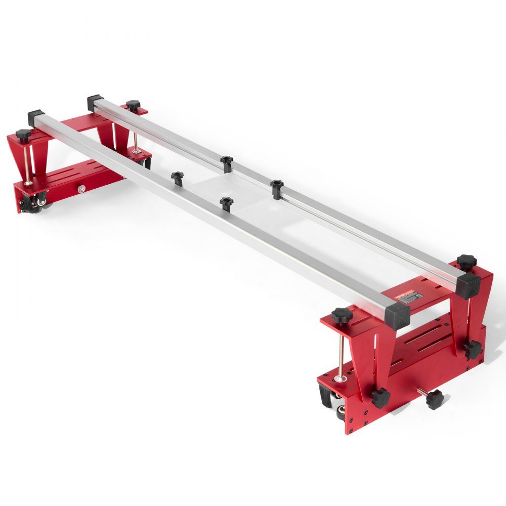 Router Cart 1625mm Portable Adjustable Panel Smoother DIY Woodworking Router Cart Panel Guide Trimming Planer for Wood Smoothing