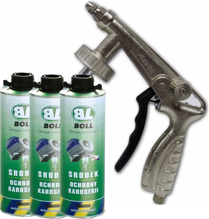 BOLL ZESTAW BARANEK 1LX3 CZARNY +PISTOLET UBS - Part No. HT-50815