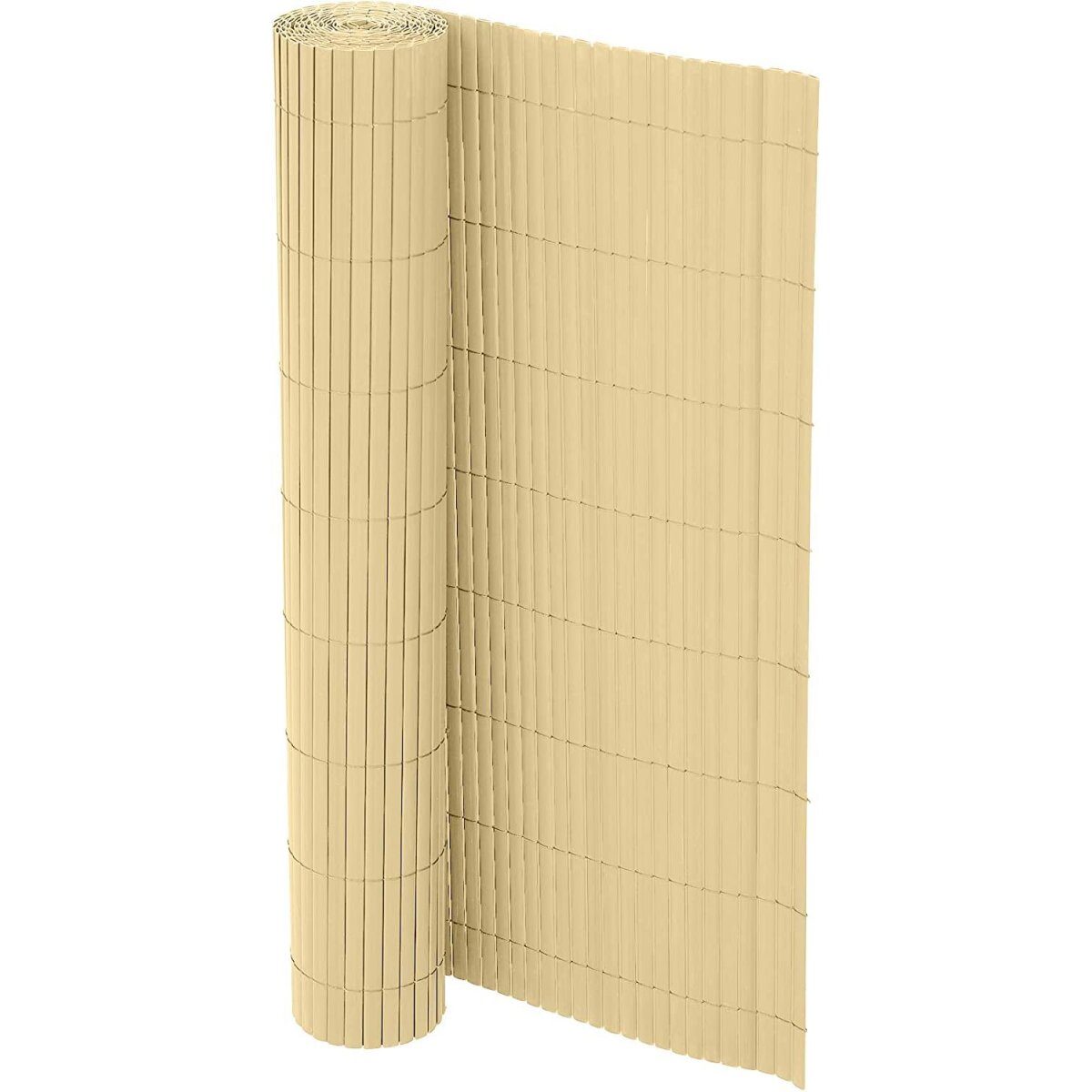 Ribelli Sichtschutzmatte, aus PVC, 100 x 300 cm, Bambus