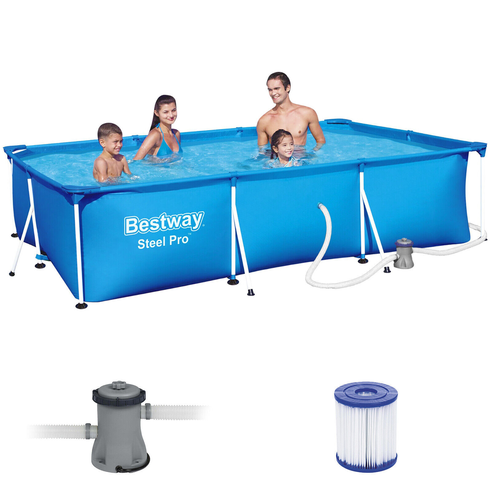 %VENTE% Ensemble de piscine Bestway Steel Pro Frame %VENTE% Ensemble de piscine Bestway Steel Pro Frame