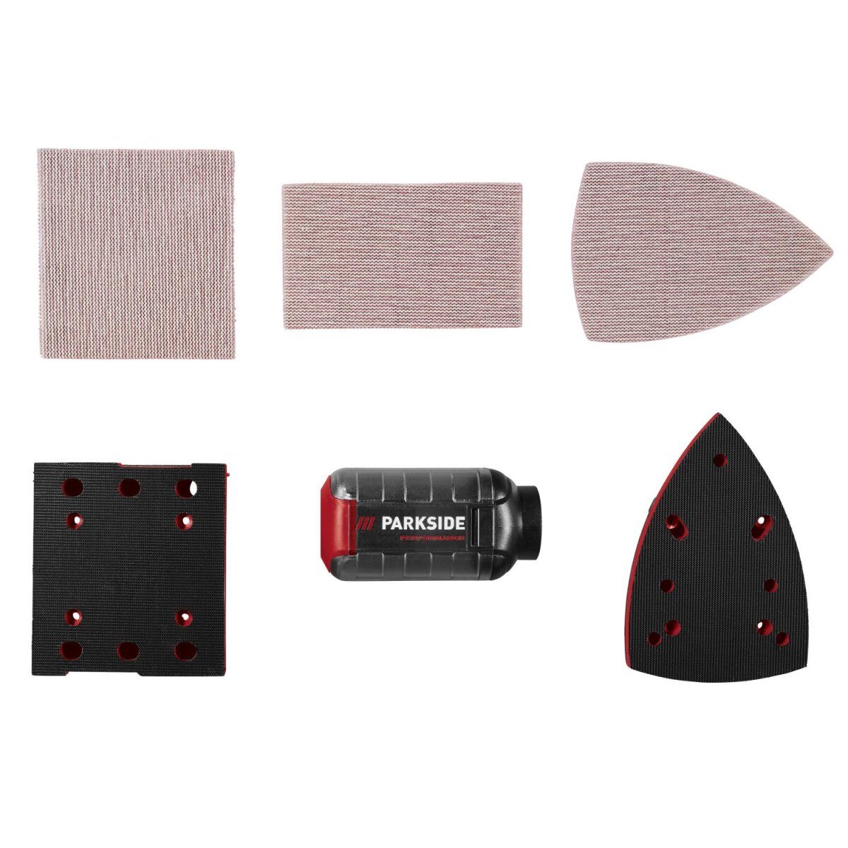 PARKSIDE PERFORMANCE® Akku-Schleifgeräte, 20V Akku-Schwingschleifer PAMPS 20-Li A2, ohne Akku und Ladegerät