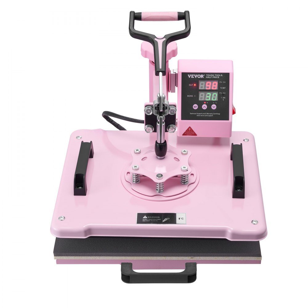 Transferpresse, Transferpresse, 30 x 38 cm, 5-in-1-Tumblerpresse, T-Shirts, Rosa