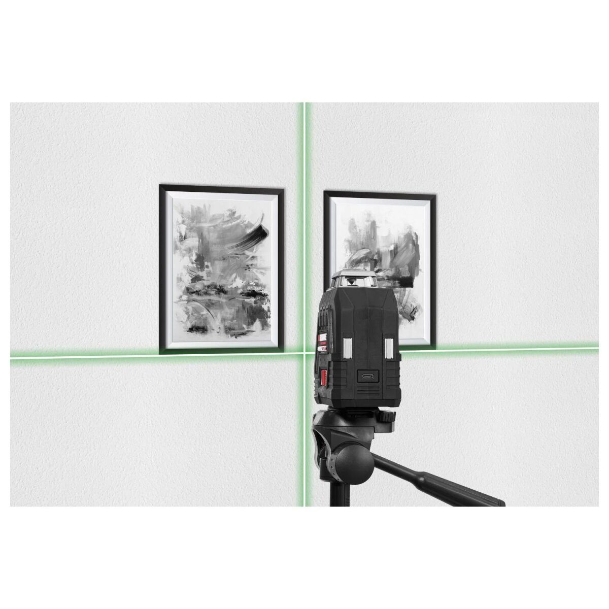 PARKSIDE PERFORMANCE® 4 V Akku-Kreuzlinienlaser »PKLLP 360 B3«, mit 360°-Rotationslaser