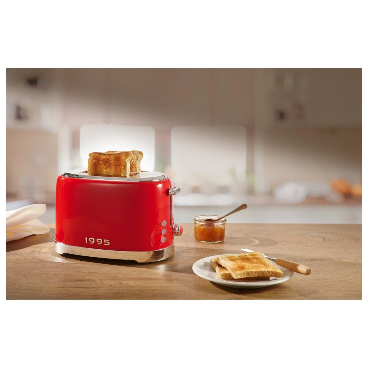 SILVERCREST® Doppelschlitztoaster Edelstahl »STR 980 C3«
