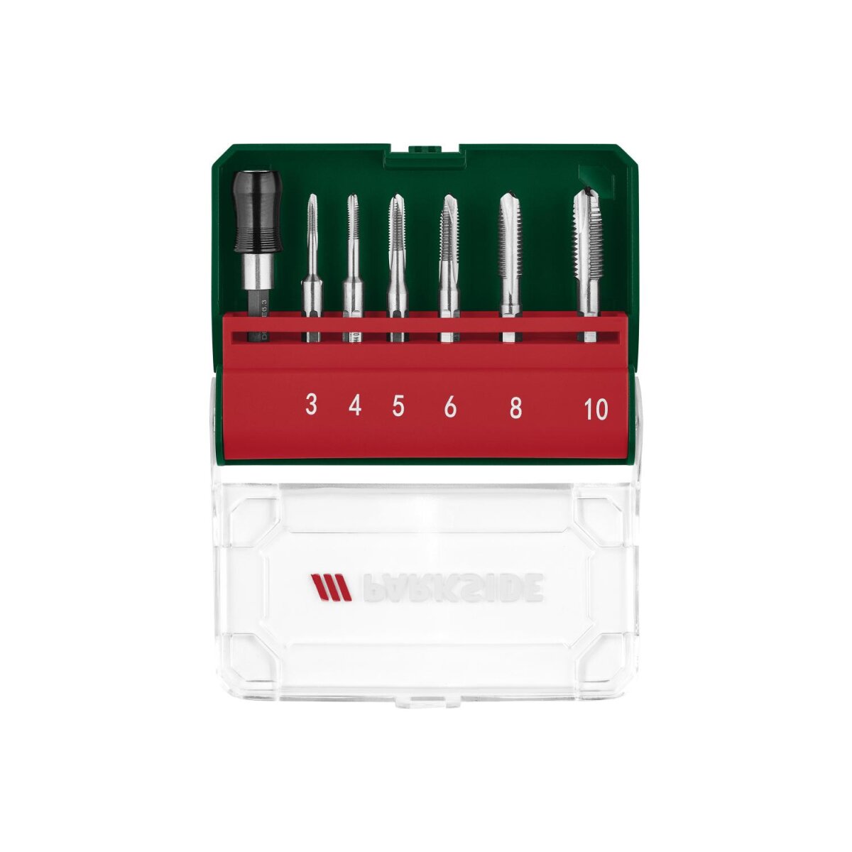 PARKSIDE® Combination Tap Set / Tap Bit Set / Countersink Bit Set / Drill Set (Hexagonal Tap) PARKSIDE® Combination Tap Set / Tap Bit Set / Countersink Bit Set / Drill Set (Hexagonal Tap)