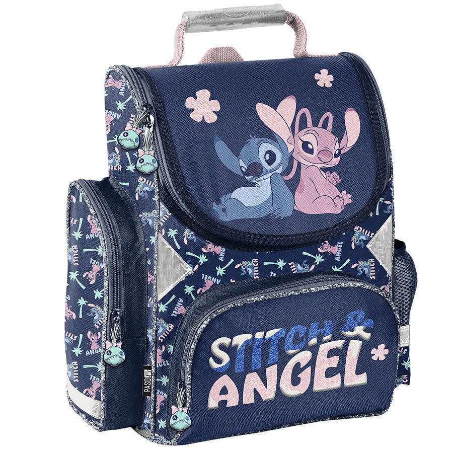 Marineblaue Schultasche von Stitch and Angel