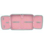 Mint colored pencil case without Dreamer Stitch features