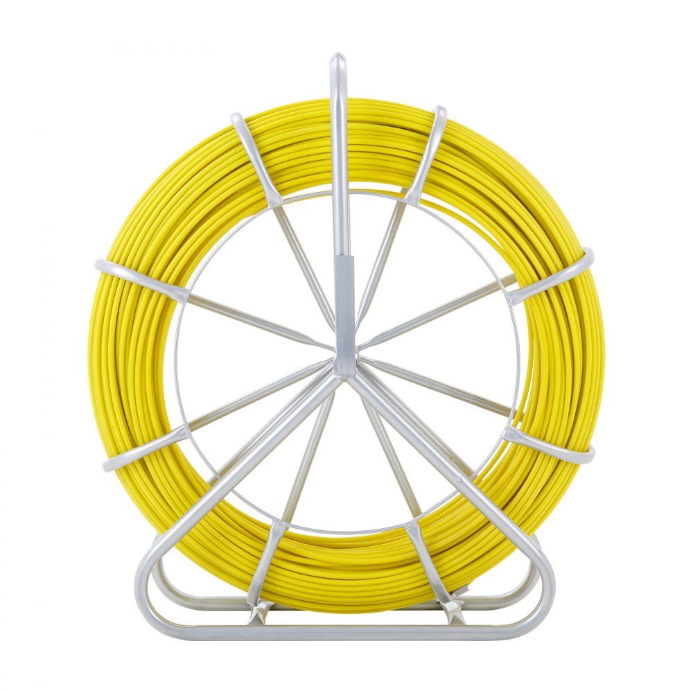 Fish Tape Puller Fiberglass 183m 7.9375mm Wire Cable Running Duct Rodder
