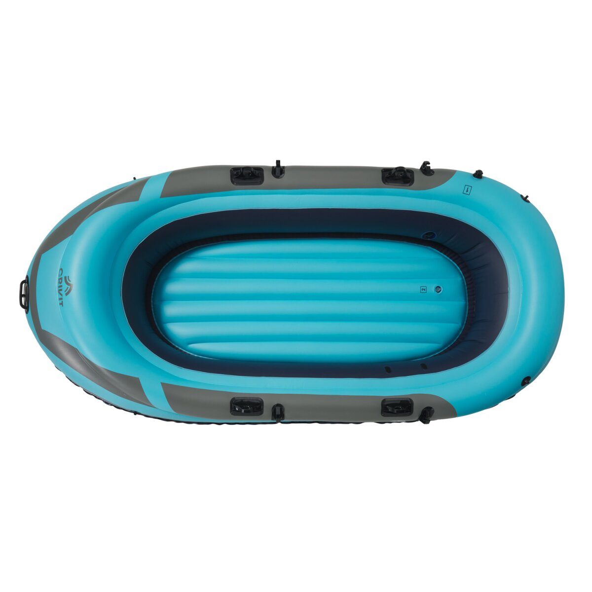 CRIVIT opblaasboot, met veiligheidsconstructie