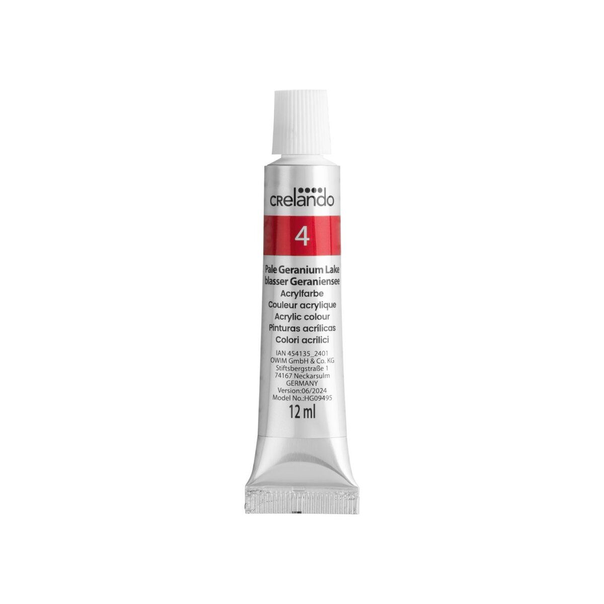 crelando® Malkoffer mit Premium-Weiterfarben