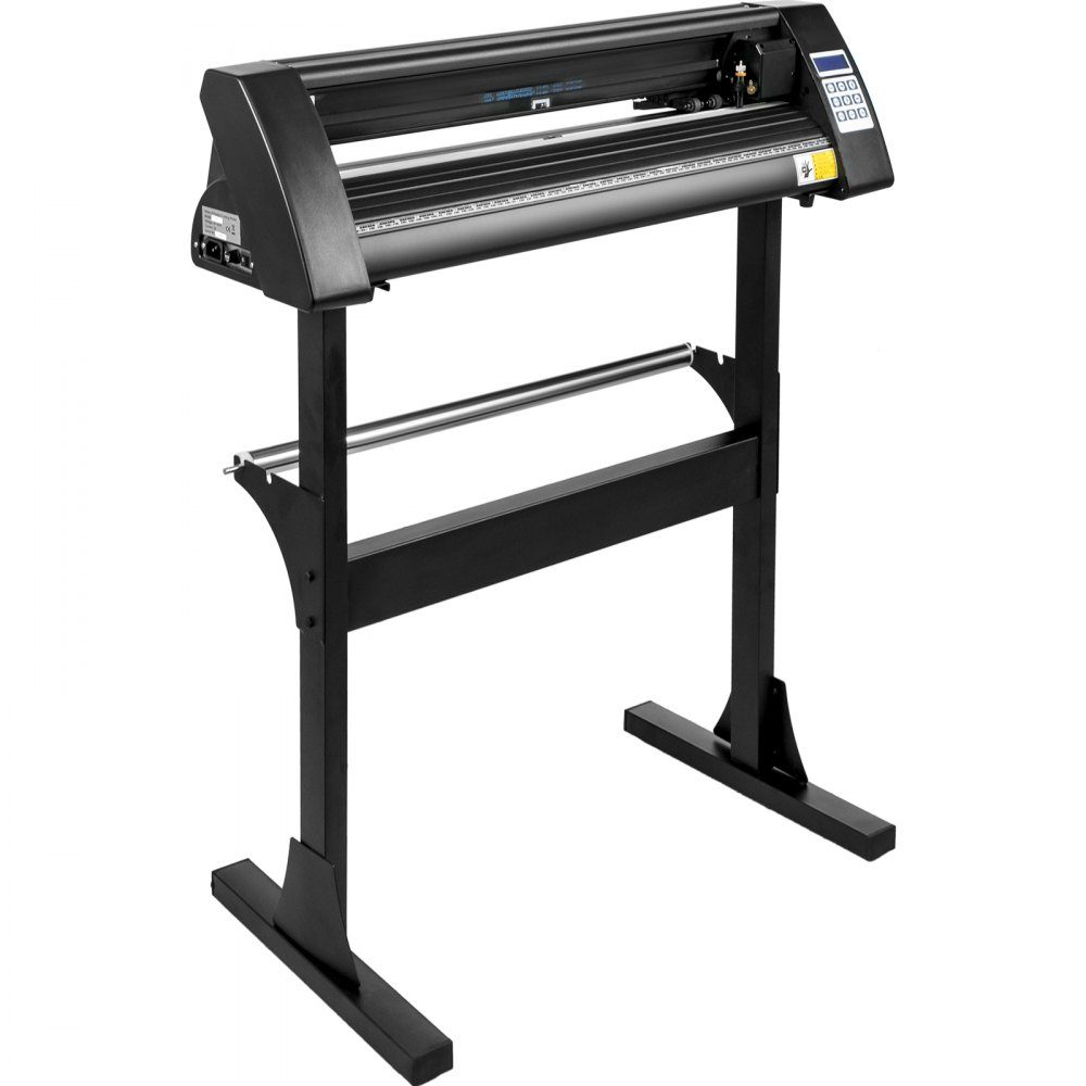 720mm Vinyl Cutter Plotter Machine Dark Vinyl Cutting Plotter 630mm Cutting Width Cutting Plotter Device Cutter Plotter with Stand