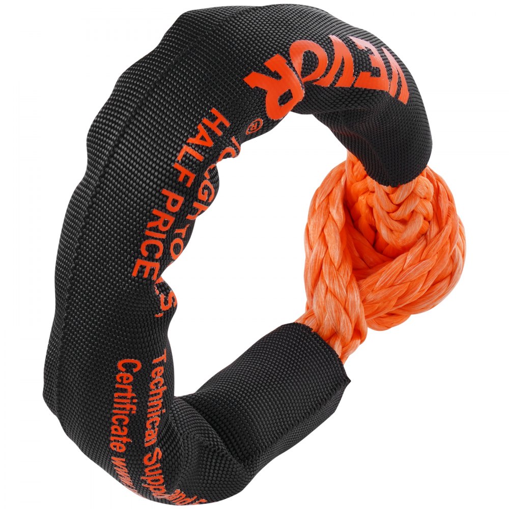 Weiche synthetische Schäkel, 12,7 x 558,8 mm, 2 Stück, Bergungs-Abschleppschäkelseil, 20T Bruchfestigkeit, Aufbewahrungstasche für UTV, ATV, LKW, Jeep, ATV, Orange Weiche synthetische Schäkel, 12,7 x 558,8 mm, 2 Stück, Bergungs-Abschleppschäkelseil, 20T Bruchfestigkeit, Aufbewahrungstasche für UTV, ATV, LKW, Jeep, ATV, Orange
