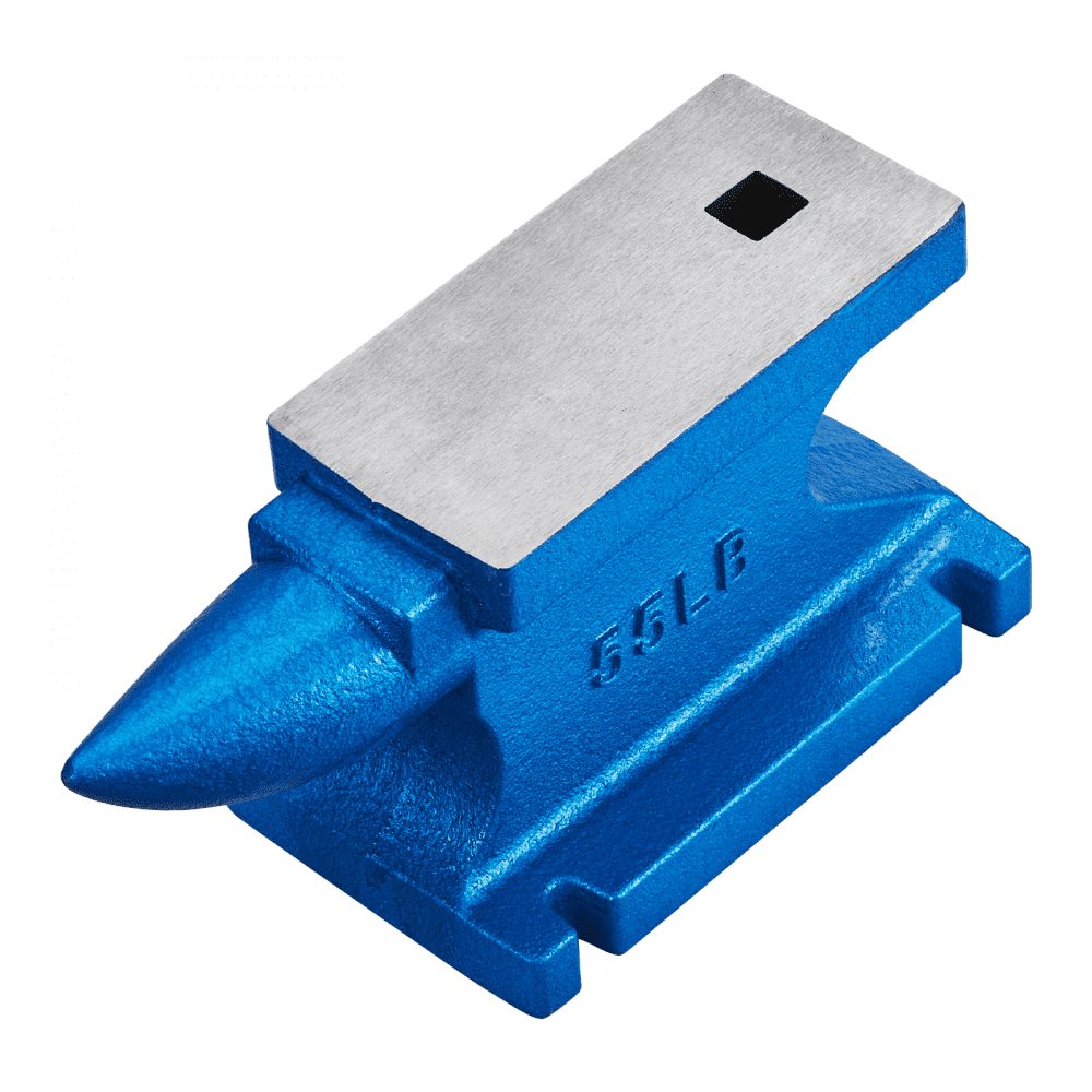 Amboss, 25 kg, Schmiedeamboss für Schmiede, einzelnes Horn, Schmiedewerkzeug aus Gusseisen, robust