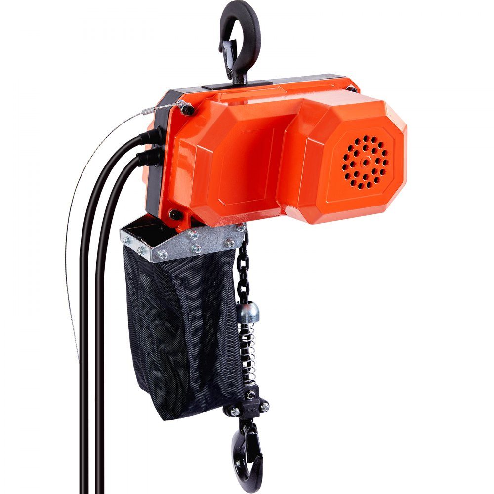 Electric Chain Hoist, 150kg Load Capacity, 3m Lifting Height, Speed ​​2.3m/min, 230V Single Phase Overhead Crane with G80 Chain, 3m Wired Remote Control for Garage, Shop, Hotel, Home