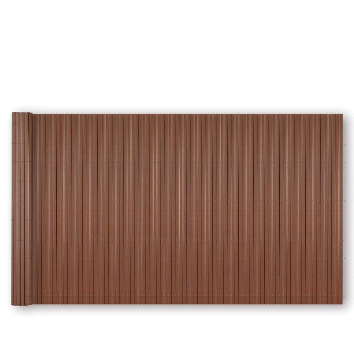 Ribelli PVC Sichtschutzmatte, 120 x 400 cm, braun