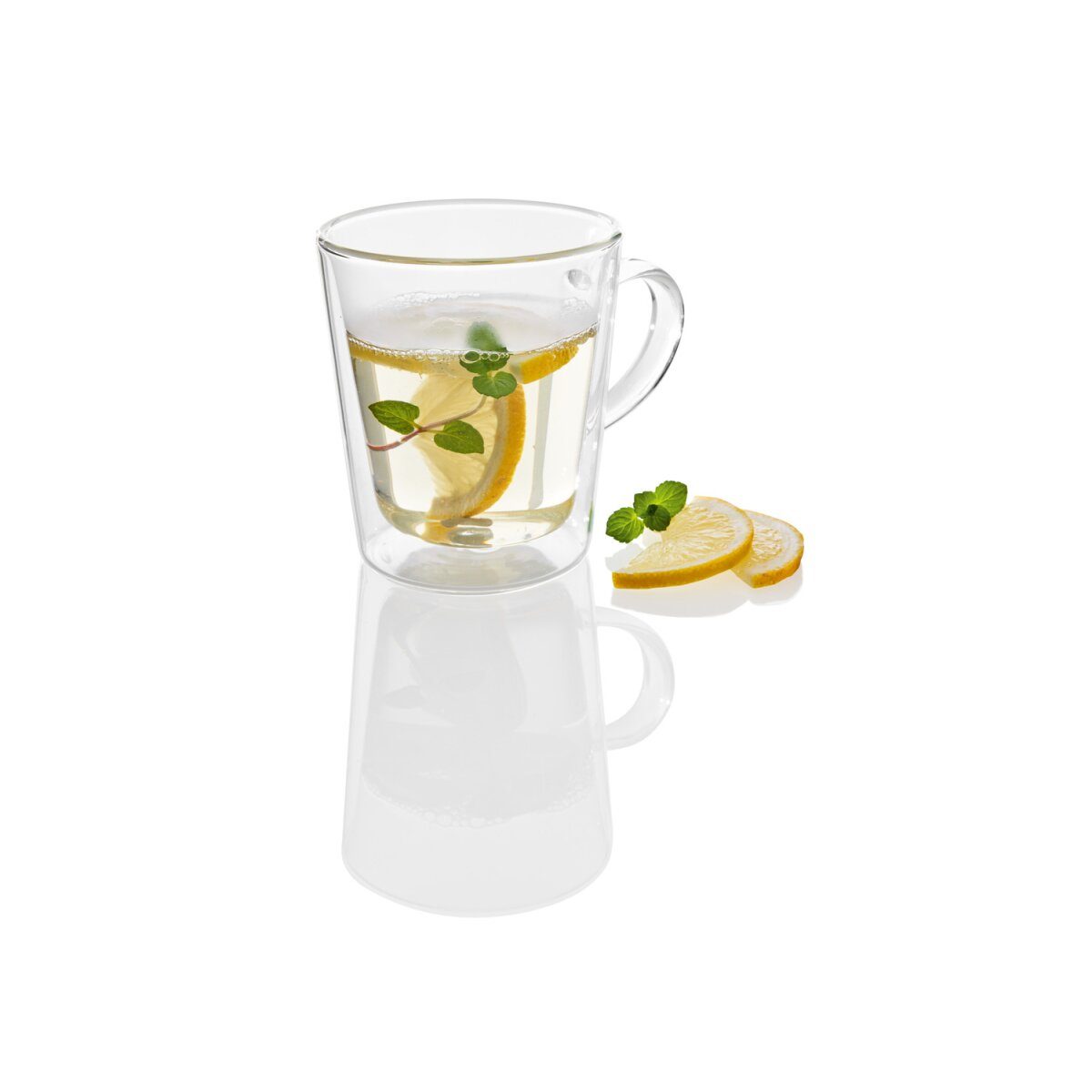 LIVARNO home Thermogläser aus doppelwandigem Borosilikatglas (Teeglas 2er Set)