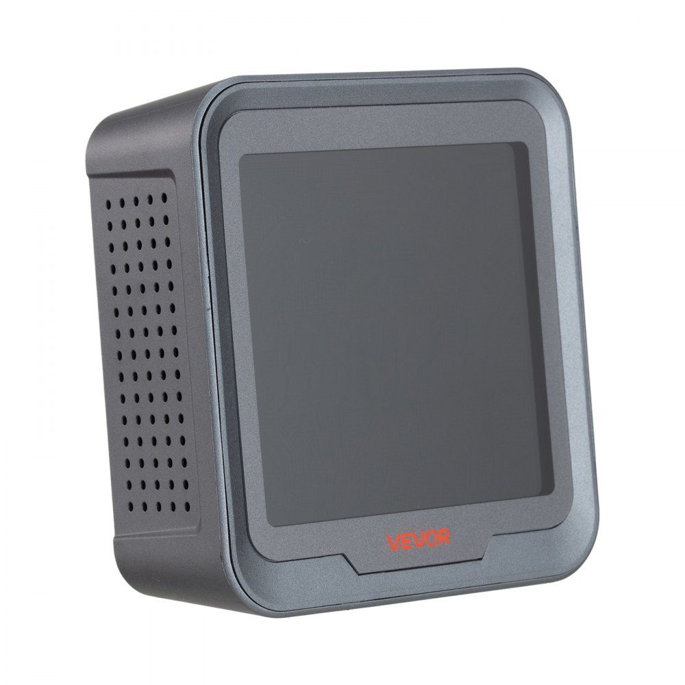 CO2 Detector, CO2 Monitor with Temperature and Humidity Display, NDIR Sensor, Carbon Dioxide Meter, Wall Mounted CO2 Alarm for Home Office Car Outdoor