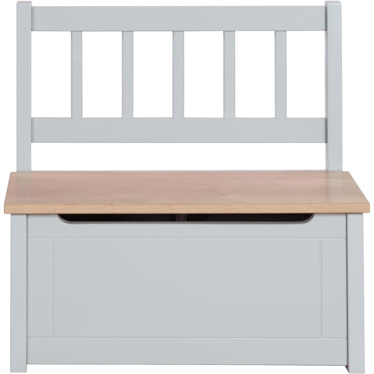 roba Kinder-Truhenbank „Woody“, grau