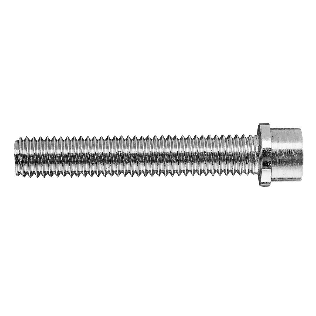 Screw for heating jacket