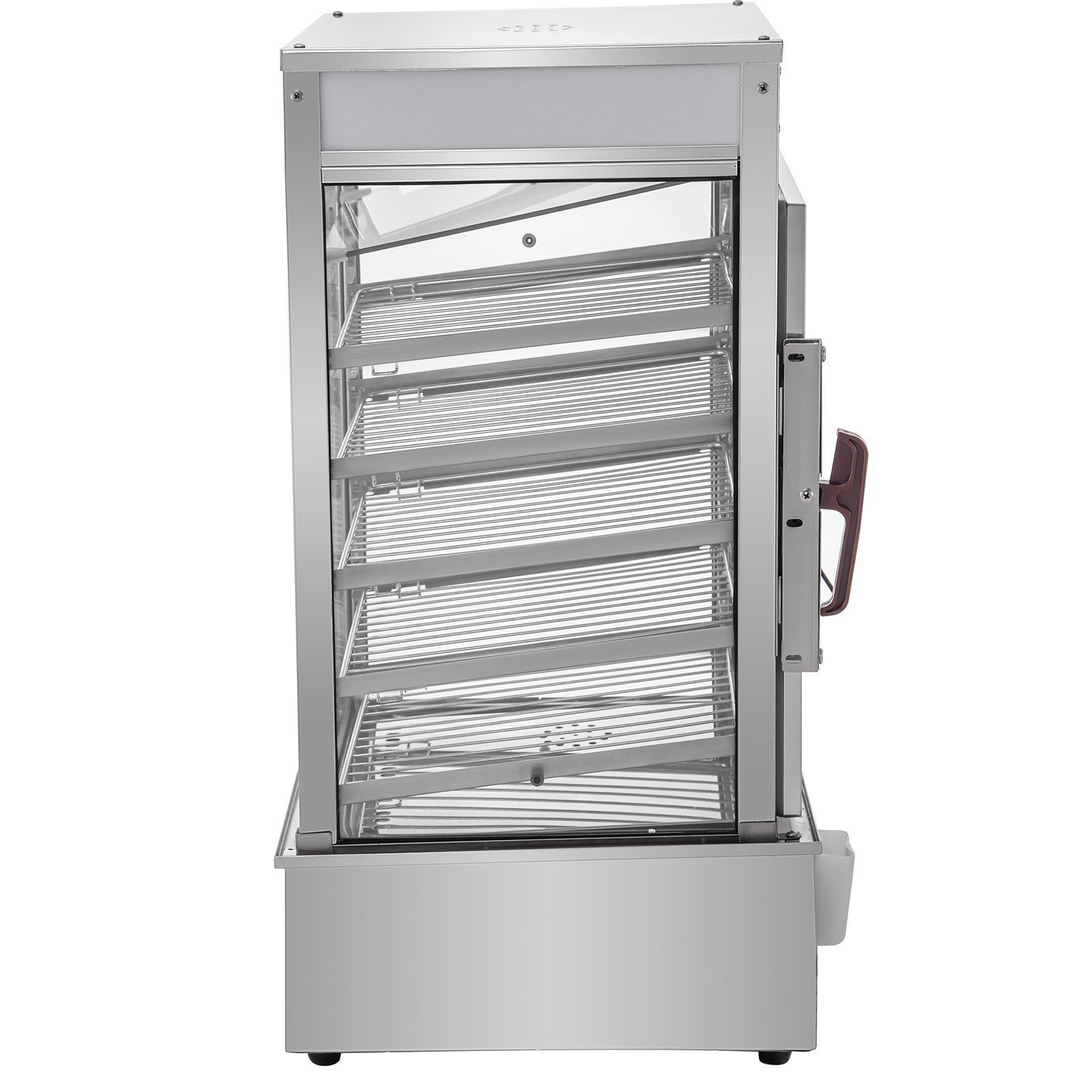 Dampfgarer Brötchendämpfer 5-Lagen, 900 W, Kommerzieller Dampfkocher 380 x 400 x 745 mm, Schaukasten-Brötchen-Dampfer 30-110 °C, Elektrischer Speisenwärmer mit 2 Essenszangen und Griff Dampfgarer Brötchendämpfer 5-Lagen, 900 W, Kommerzieller Dampfkocher 380 x 400 x 745 mm, Schaukasten-Brötchen-Dampfer 30-110 °C, Elektrischer Speisenwärmer mit 2 Essenszangen und Griff
