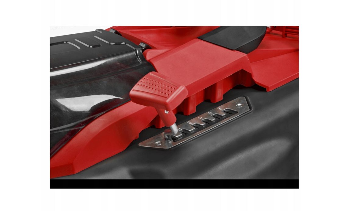Cordless lawnmower set Li-Ion, 40V, up to 500 m², 43 cm cutting width, 6-way height adjustment, including battery and charger)