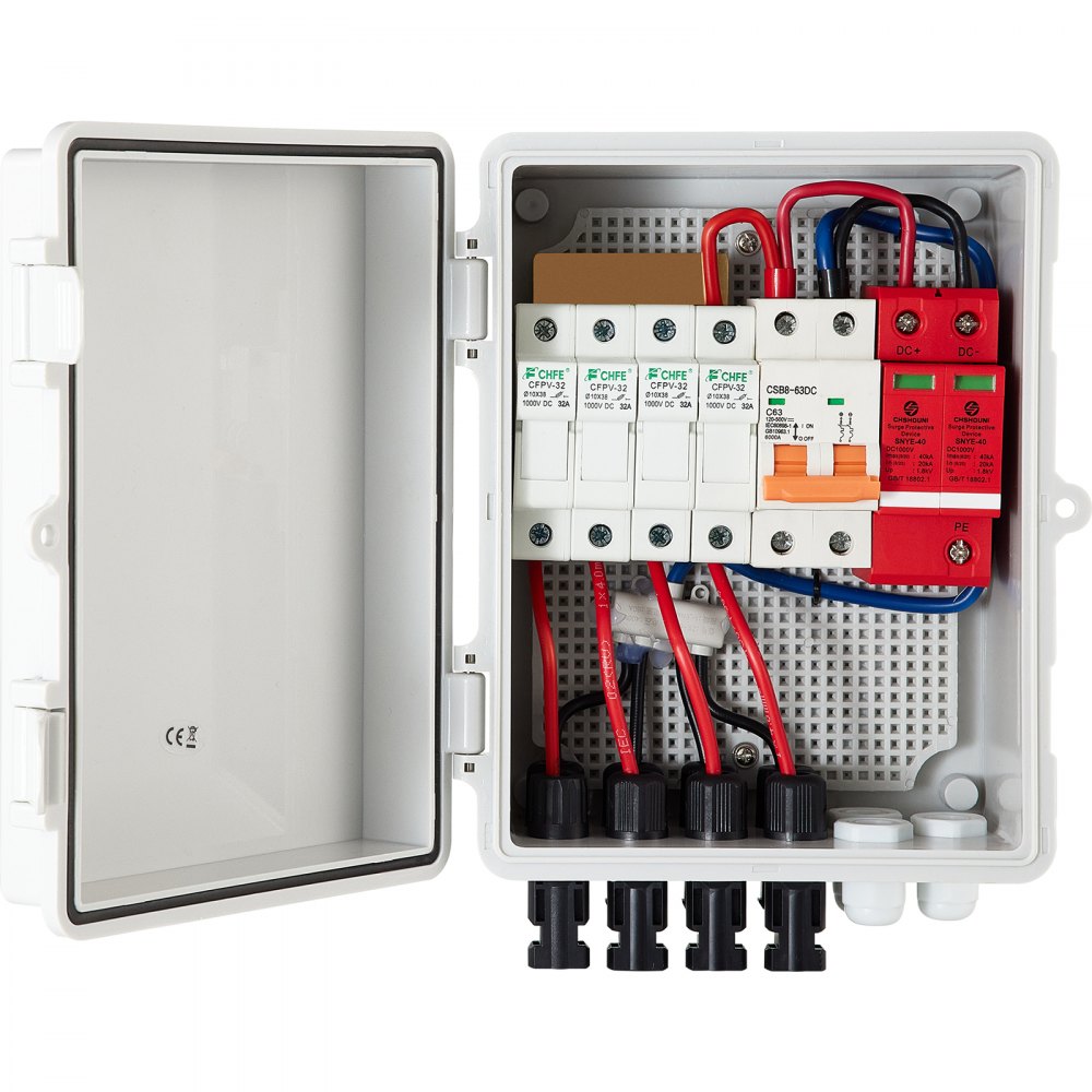 Boîte combinée PV à 4 brins Boîte à fusibles 15 A Distributeur d'appartement 500 V Classe de protection IP65 Disjoncteur d'armoire de compteur pour réseau de panneaux solaires et système d'énergie solaire hors réseau 17 x 23 x 11 cm Boîte combinée PV à 4 brins Boîte à fusibles 15 A Distributeur d'appartement 500 V Classe de protection IP65 Disjoncteur d'armoire de compteur pour réseau de panneaux solaires et système d'énergie solaire hors réseau 17 x 23 x 11 cm
